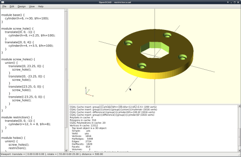 Restrictor plates scad