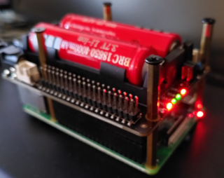 Raspberry Pi with X725 board